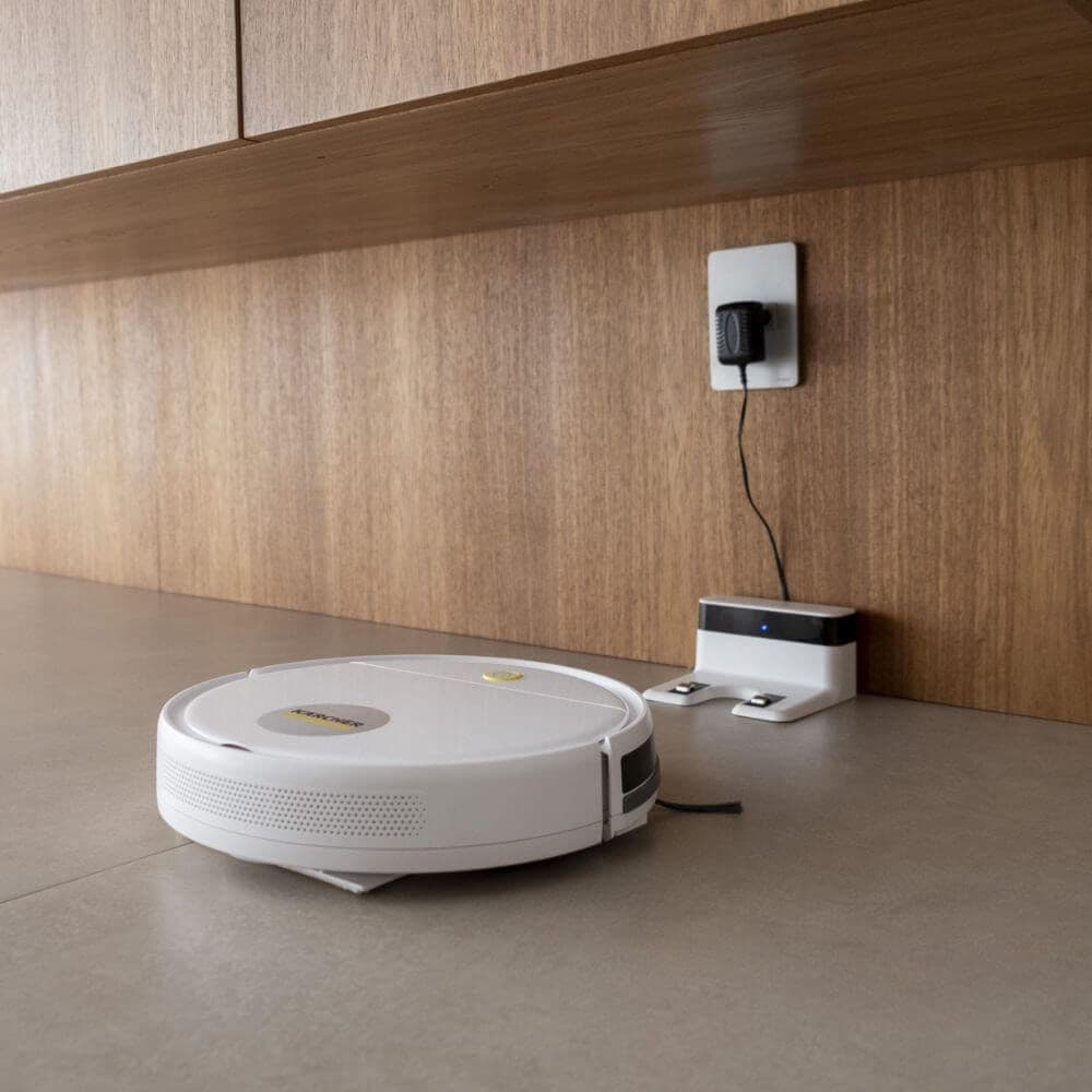 Cota para o robô aspirador para evitar a fadiga